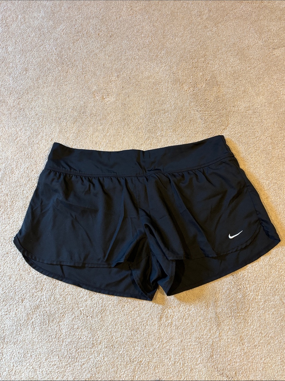 Nike women's black running shorts